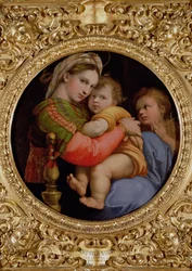 Die Madonna im Sessel